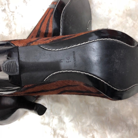 Vaneli Van Eli Womens Sz 9.5 M Black Brown Animal - Picture 5 of 5